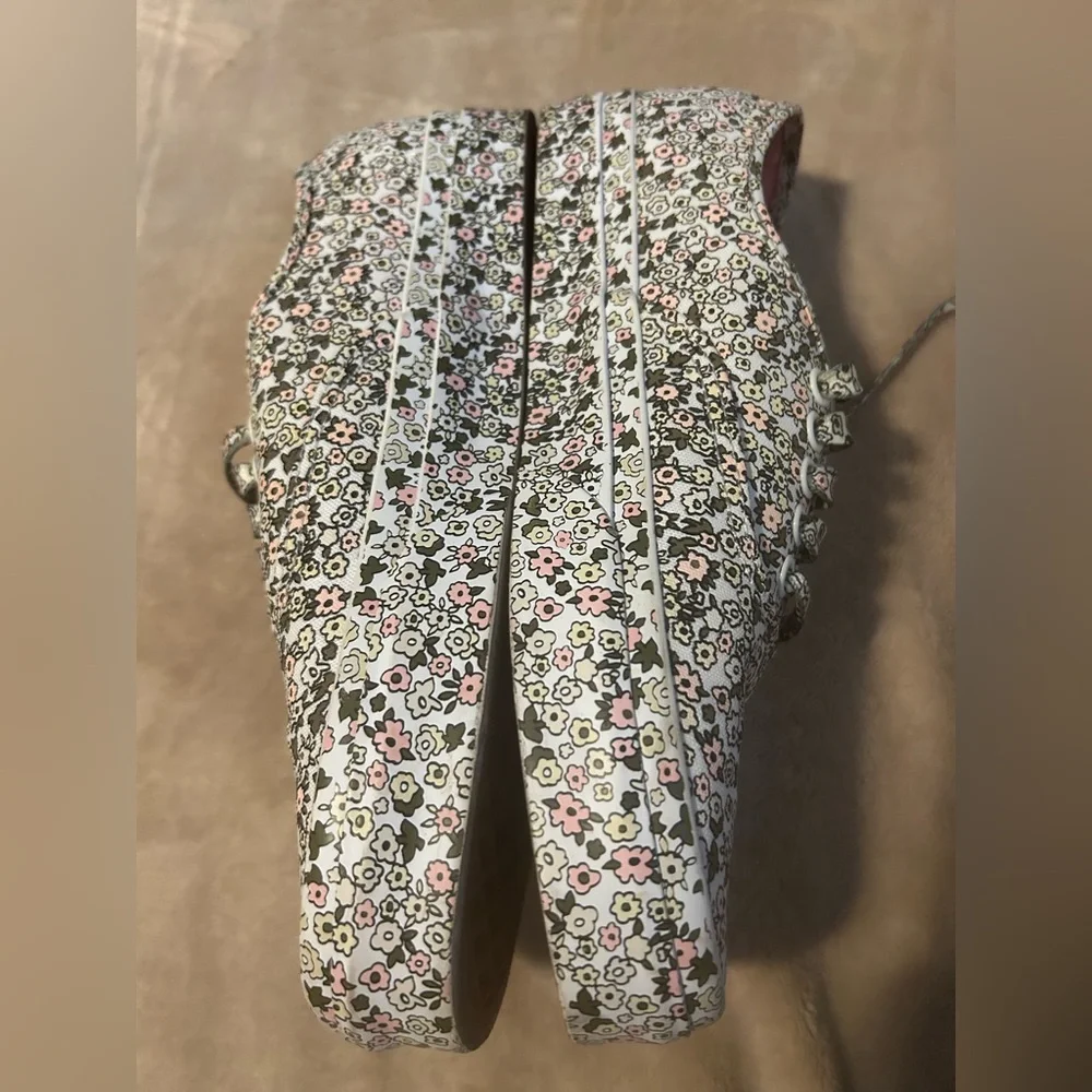 Vans Women's Mono Floral Low-Top Sneakers - Picture 3 of 8